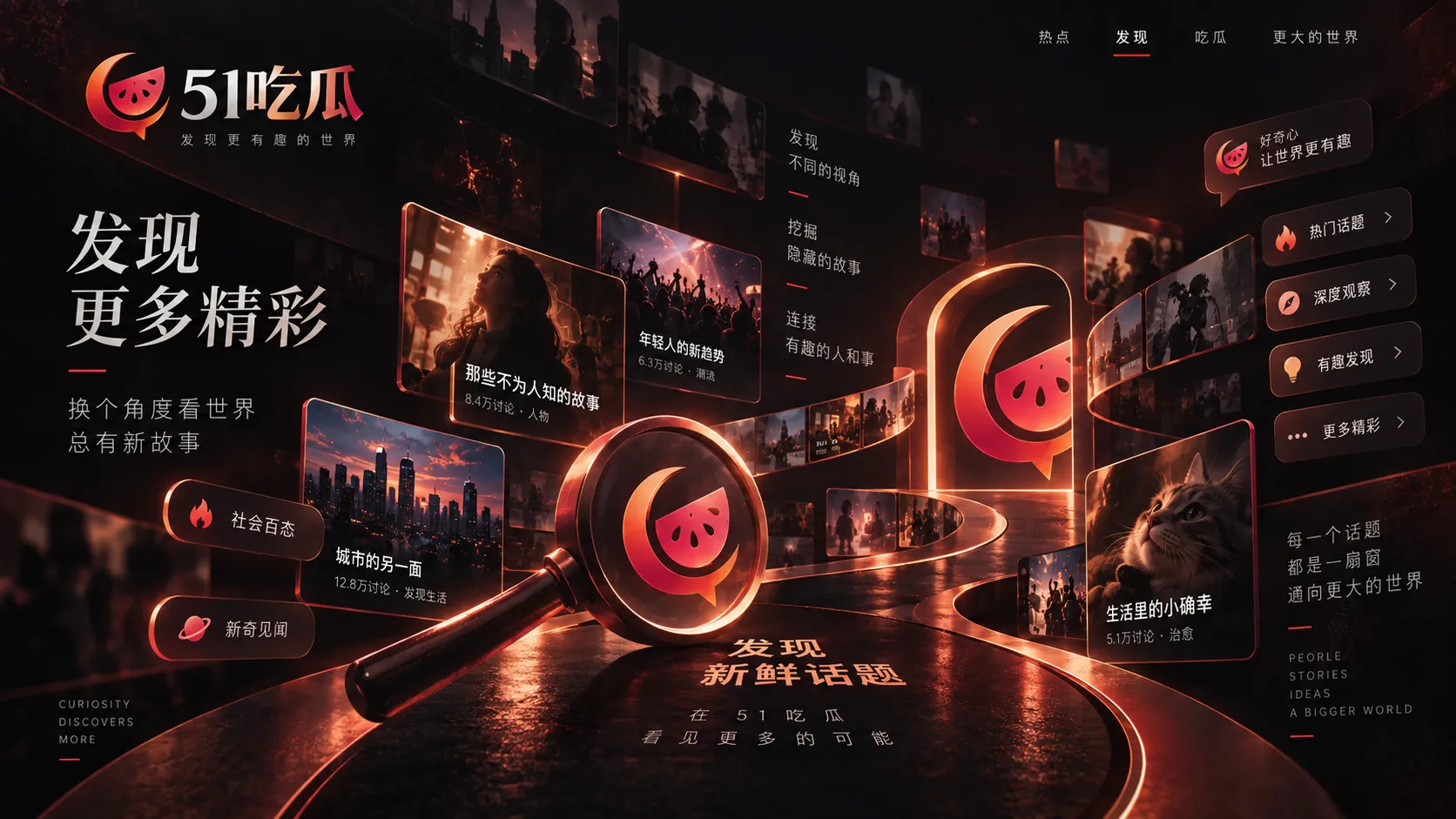 发现更多51吃瓜话题